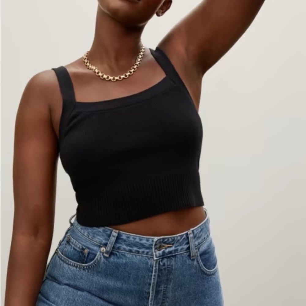 Everlane Cropped Sweater Cami